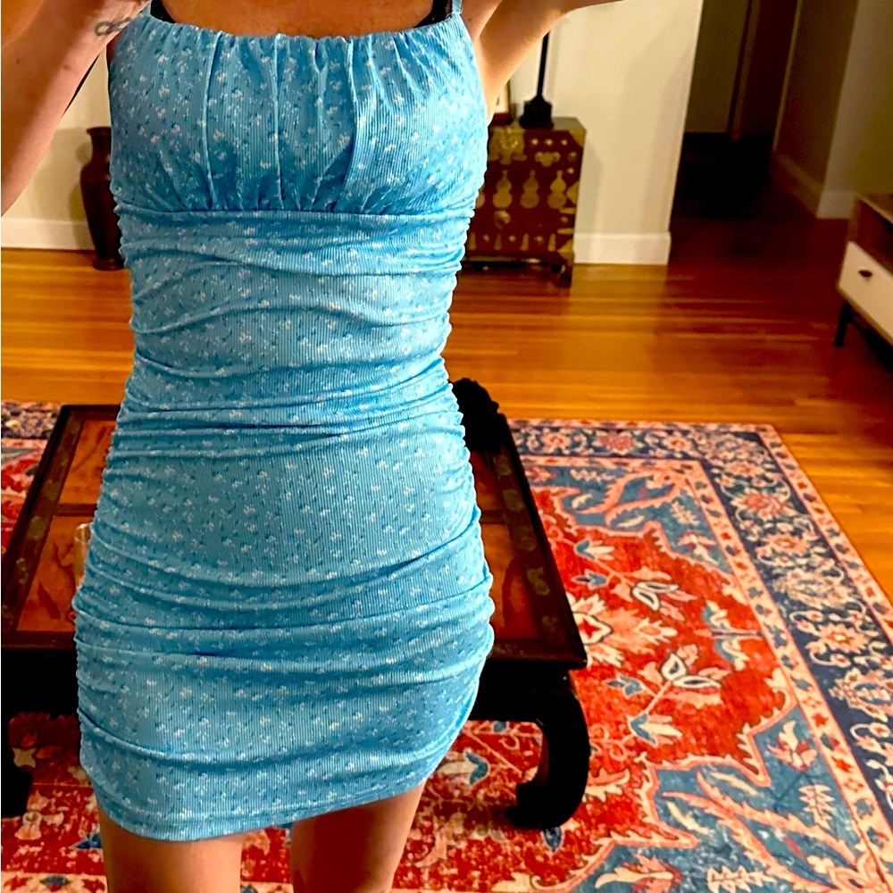 Cute blue sun dress